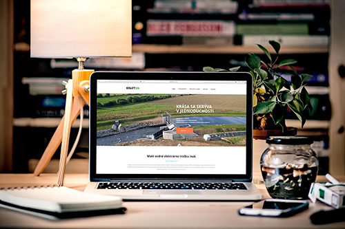 Kraft-ON náhľad webu - JarvinDesign.sk - tvorba web stránok